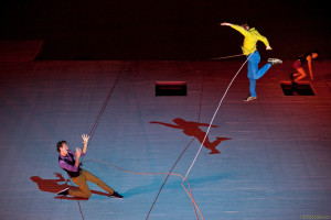 Pictured: Bandaloop in "Bound(less)" Photo by SloMo Photos 