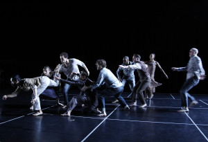 This is an image of dancers performing "A Rite."