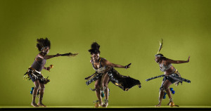 Chinyakare dancers moving