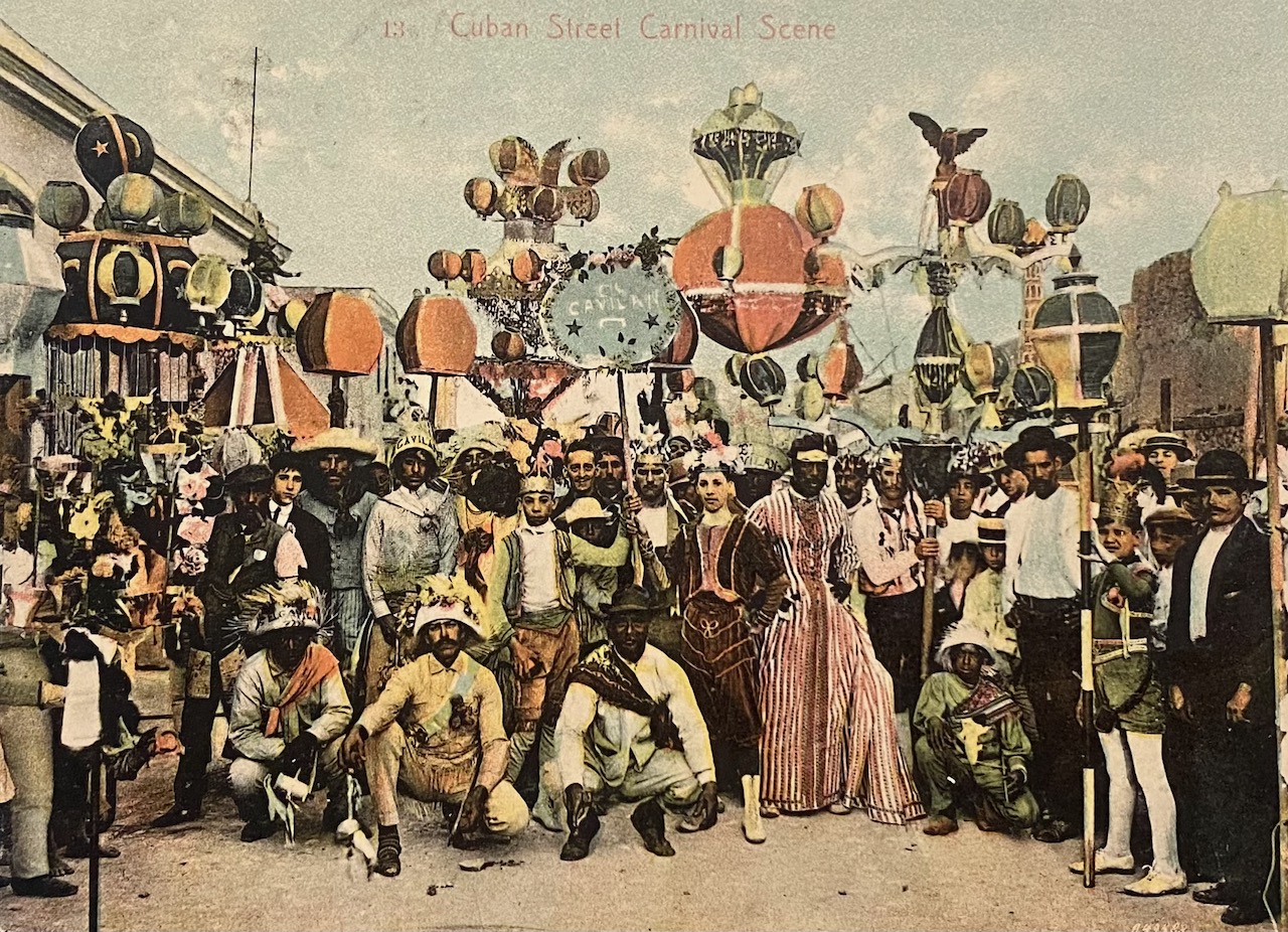 Carnival scene in Cuba