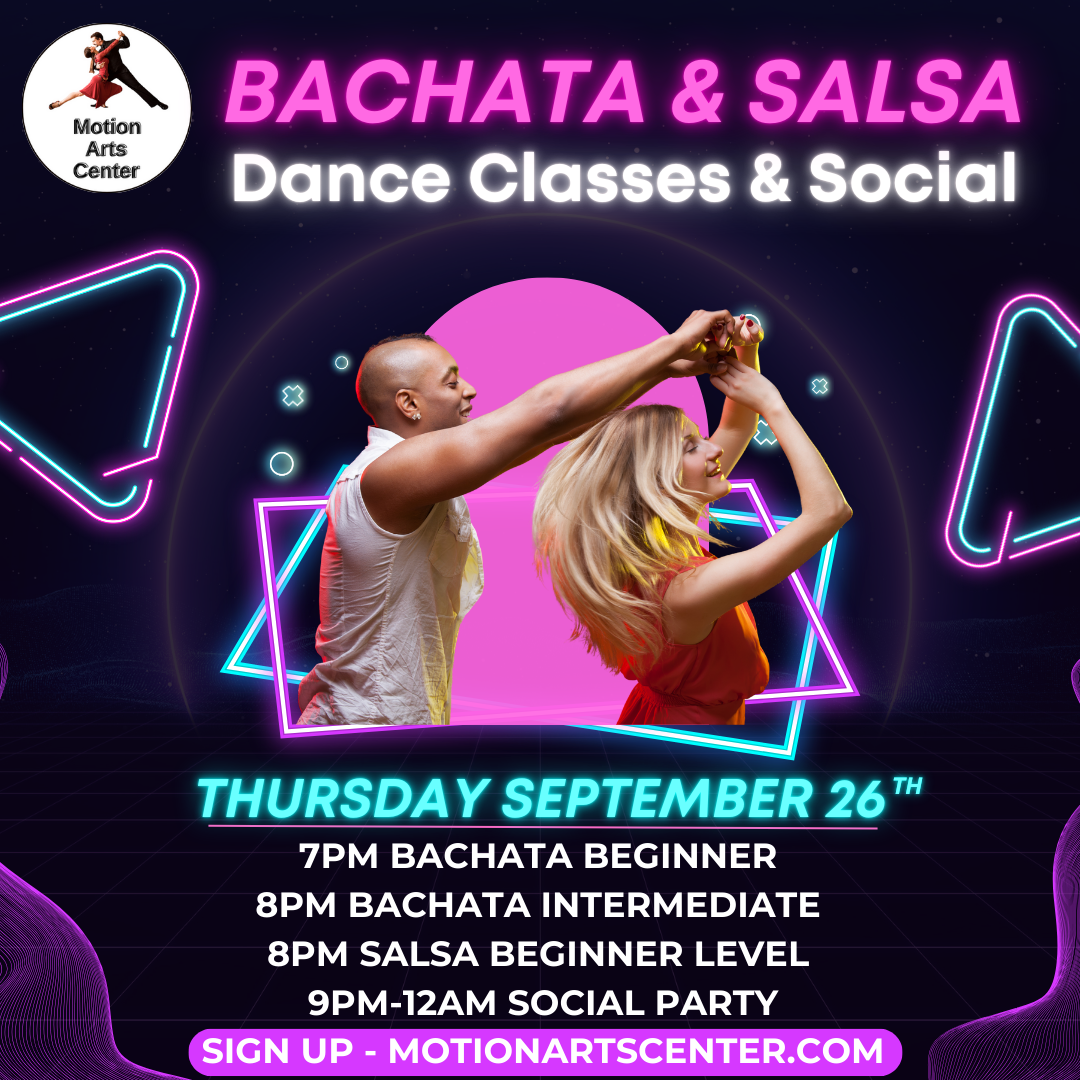 Bachata and Salsa Social Dance Party