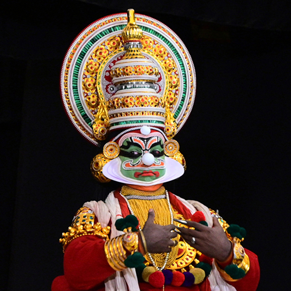 Performance Photo of Balivijayam written by Kalloor Namboodiripad (1749-1824), is based on an episode from the Ramayana