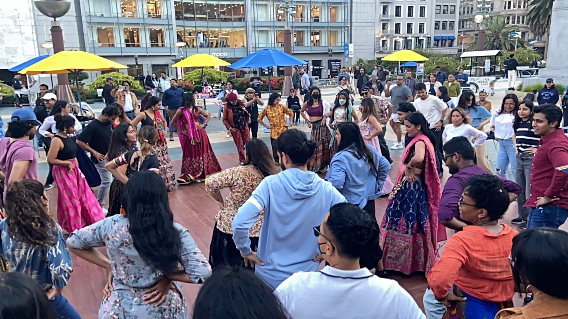 Dancing at Union Square 