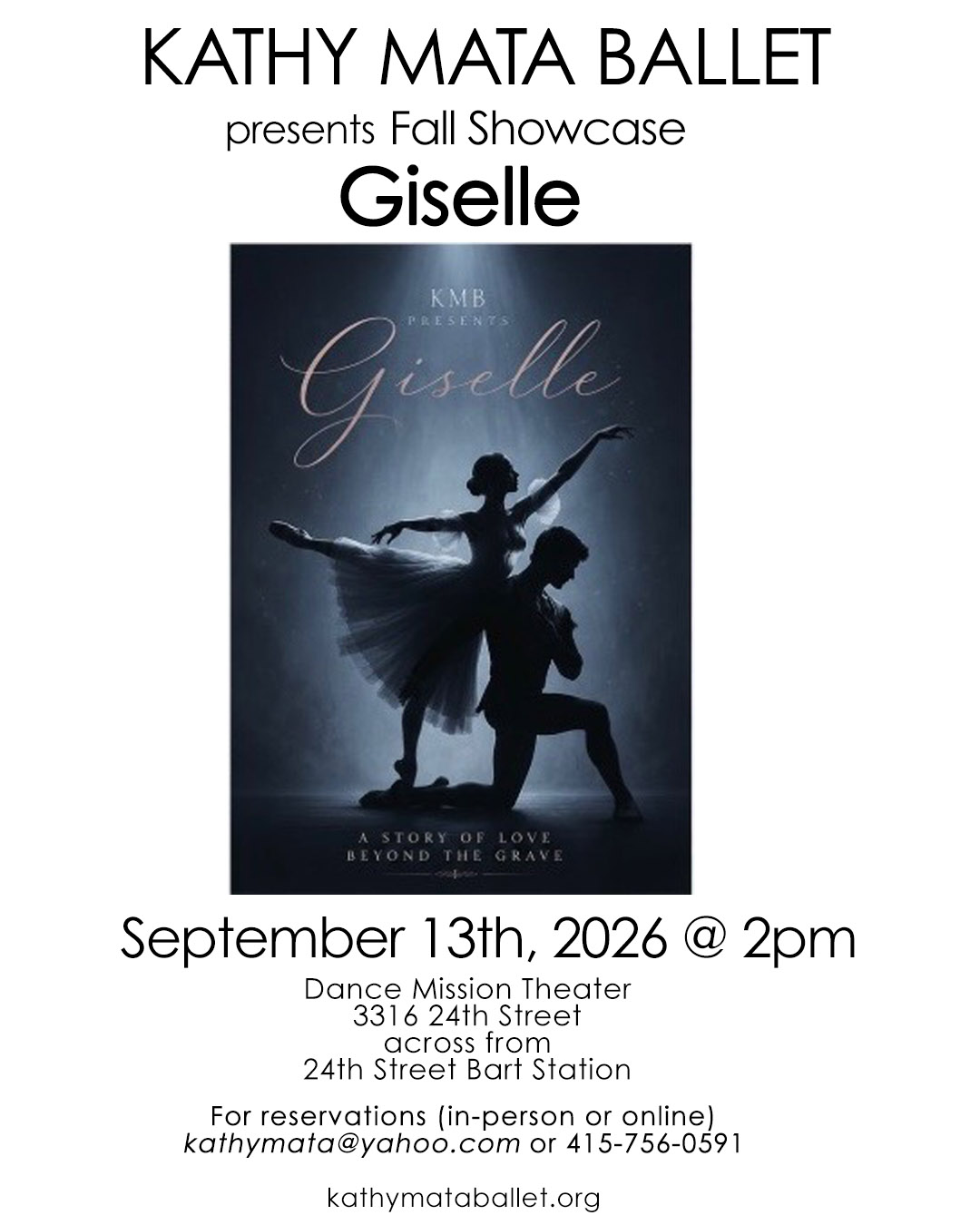 This features details of the location of the performance