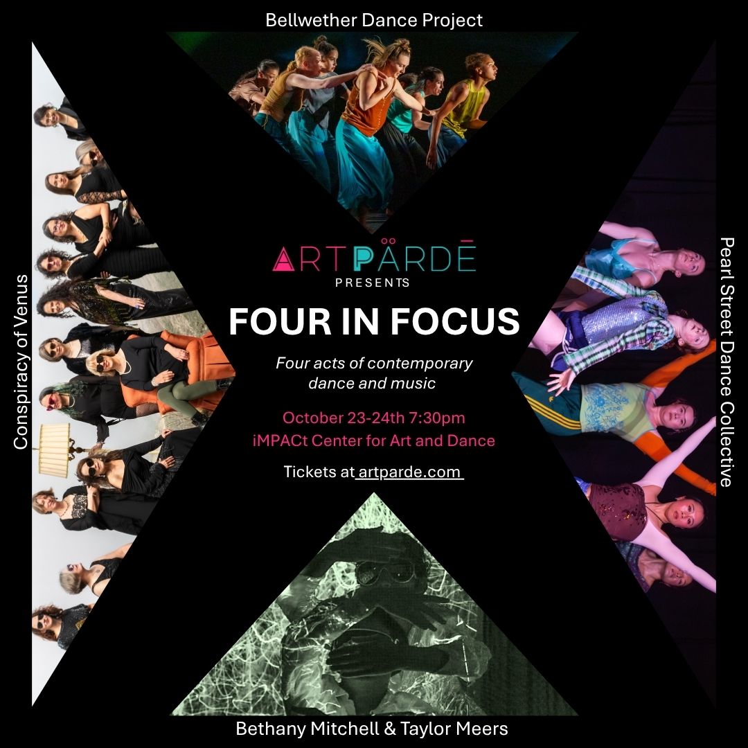Show flyer with photos of performers.