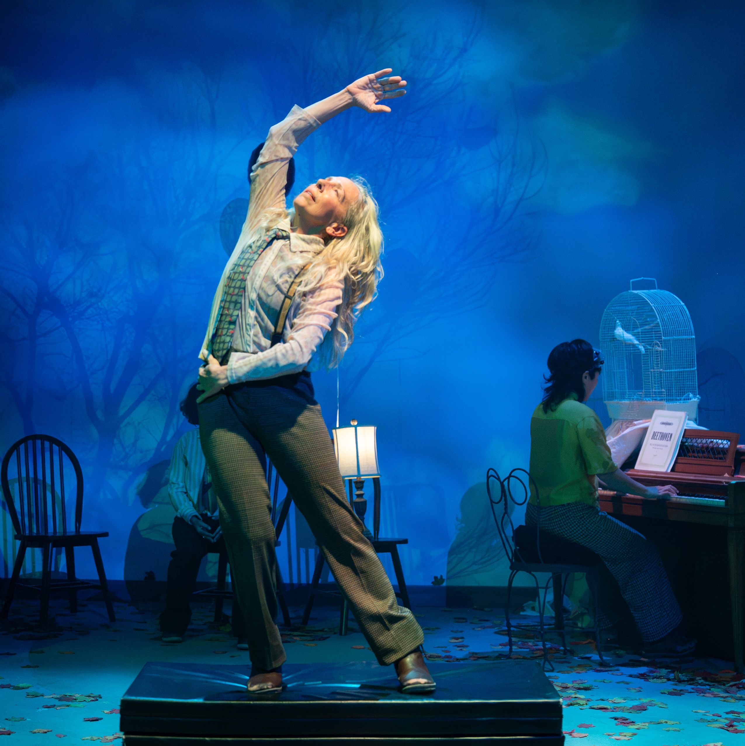 Marit Brook-Kothlow performs in Shotgun Players' The Fall Show